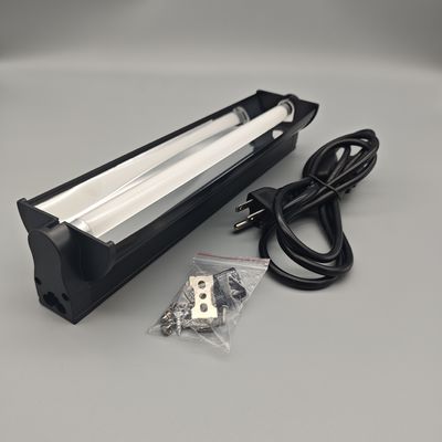 Aluminum Black 8W HO Reptile UVB Light Kit Reptizoo T5 Uvb