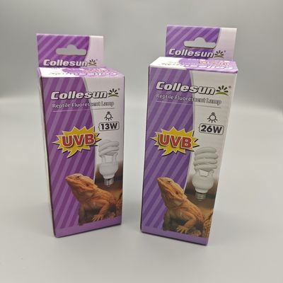 5.0 UVB Bulb For Bearded Dragon White 13W Reptile Light Bulbs