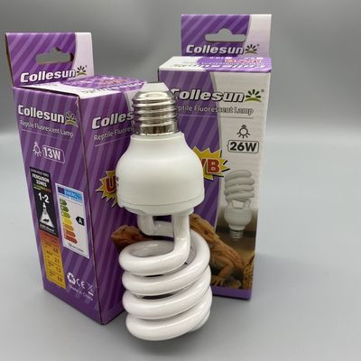 10.0 26W UVA UVB Reptile Light Bulb 220V 110V Fluorecent Material