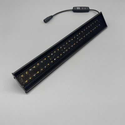 Led Uva Uvb Reptile Light 8W Aluminum Controllable Fixture  Dimming And 2 UVI Modes