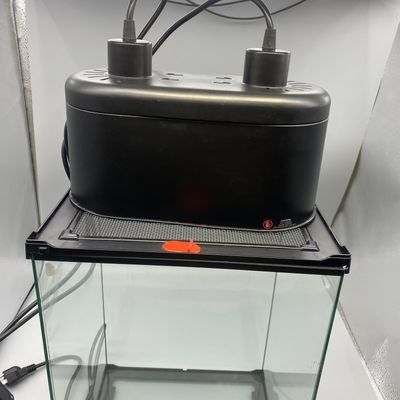 180W Reptile Dual Dome Light Fixture In Glass Container Double Dome Heat Lamp 110-220V