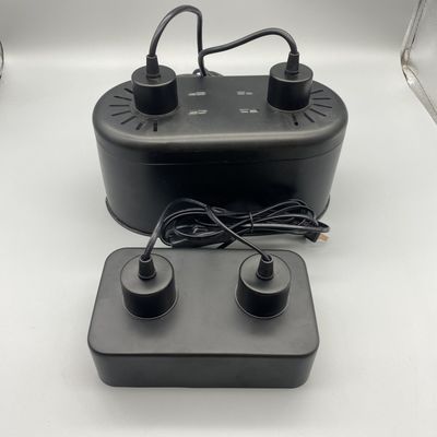 180W Reptile Dual Dome Light Fixture In Glass Container Double Dome Heat Lamp 110-220V