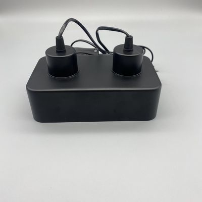 180W Reptile Dual Dome Light Fixture In Glass Container Double Dome Heat Lamp 110-220V