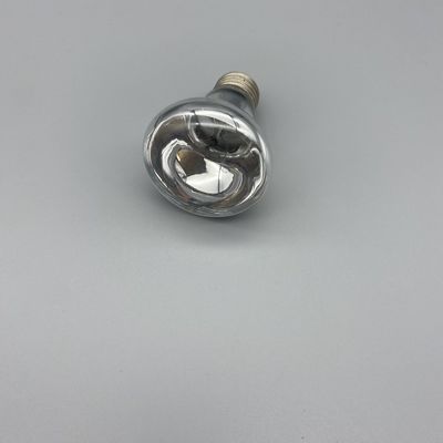 glass 75w Basking Bulb E26 / E27 Base White Black Tortoise Heat Lamp