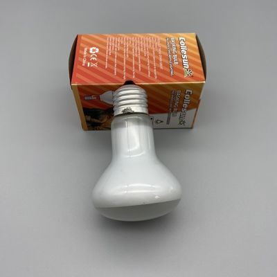 Sunspot Infrared Frosted Reptile Heat Lamp 75W 100W Basking Bulb For Bearded Dragon