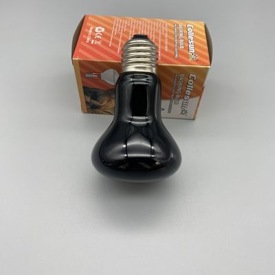 White Blue Red Heat Lamp Bulb For Reptiles 75W Basking Bulb For Bearded Dragon