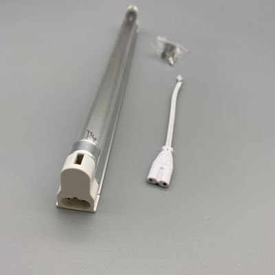 253.7nm Wavelength 8W T5 UVC Lamp For Disinfecting Air Water And Objects