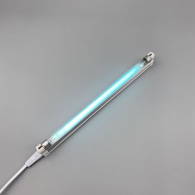 Aluminum +Glass T5 UVC Lamp 212mm 6W Ozone Producing Uv Bulbs
