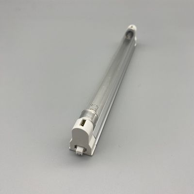 Aluminum +Glass T5 UVC Lamp 212mm 6W Ozone Producing Uv Bulbs