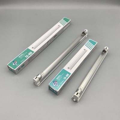 Aluminum +Glass T5 UVC Lamp 212mm 6W Ozone Producing Uv Bulbs