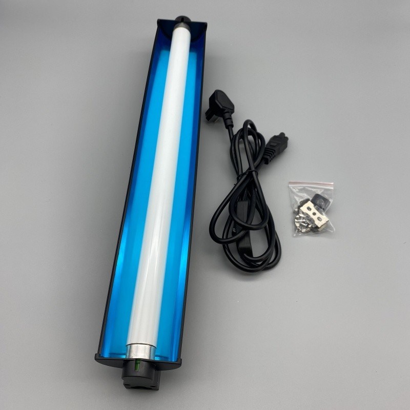 Fluorescent Reptile UVB Light Kit  For Bearded Dragon 15 Watt Reptisun 10.0 T8 18 Inch