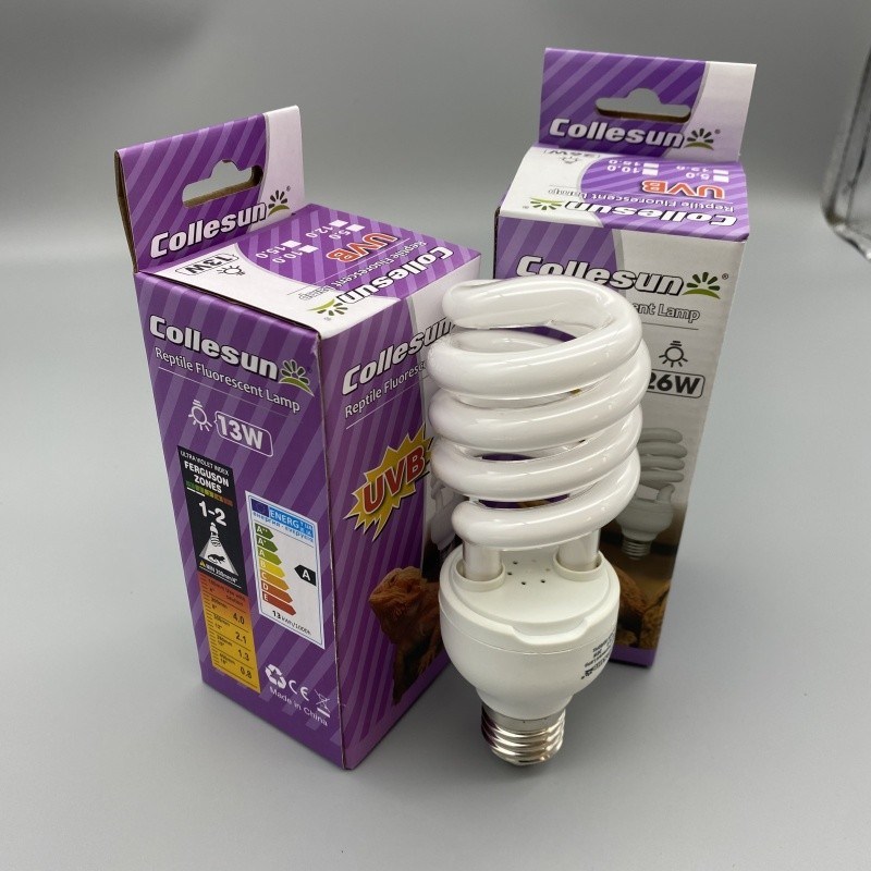 CFL Uva Uvb Bulb For Bearded Dragons 10.0 26Watt Reptile Light Bulbs