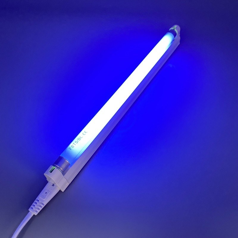G5 Base Fluorescent T5 Blue Light  Black Fluorescent Lights For Restaurant