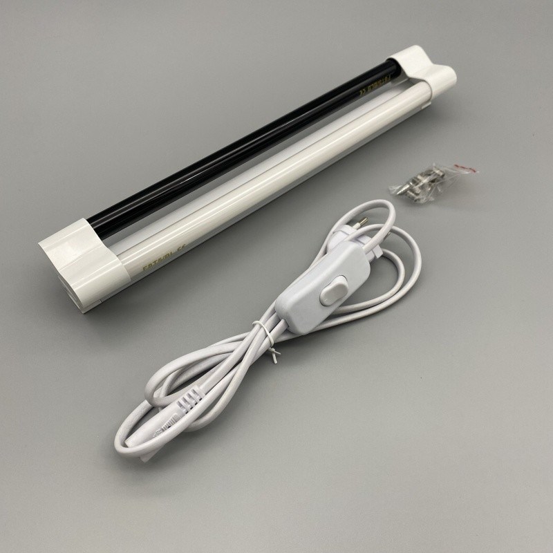 365nm T5 Blue Light 2X8W Blacklight Blue Fluorescent Tube For Mosquito Control In Restaurant