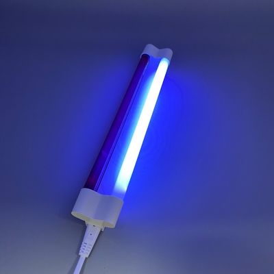 Lampu LED T5 Restoran Biru 2X8W Tabung Cahaya Biru Aluminium Untuk Kabinet